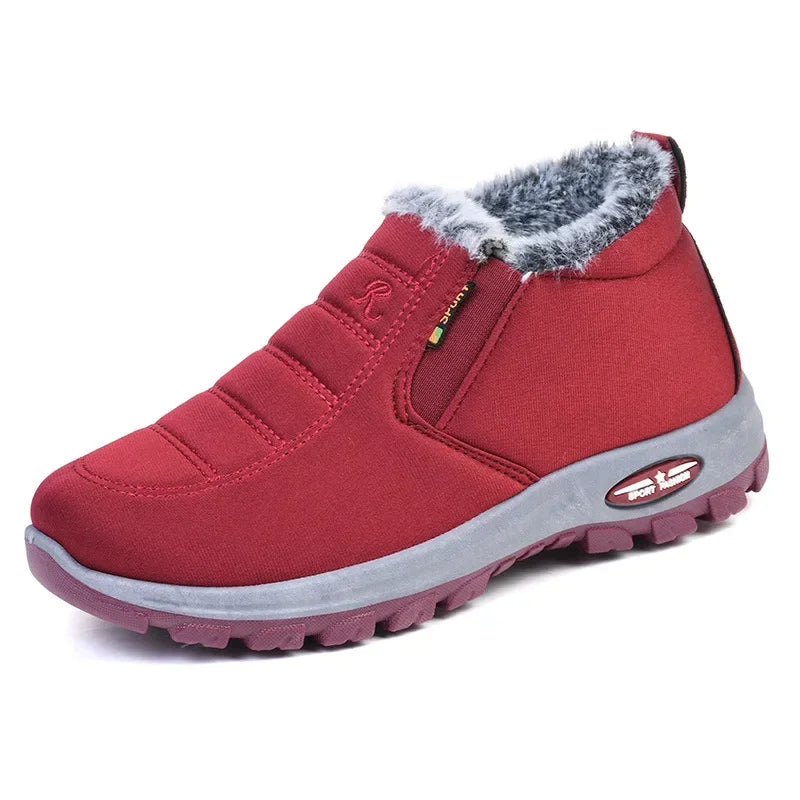 Winter Snow Boots Men Casual Slip on Ankle Boots Warm Fur Comfortable Sneakers Non-slip Botas Men Shoes Zapatos Hombre2024 Platonelstore
