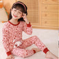 Spring Autumn Girls Cotton Pajamas Baby Full Sleeve Soft Sleepwear Children Winter Underwear Sets Kids Cartoon Pijamas Boys Pjs Platonelstore