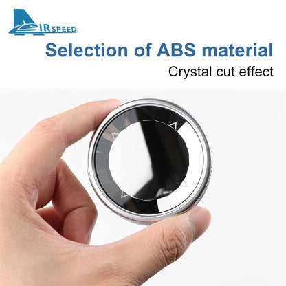AIRSPEED for BMW E90 E91 E92 E93 E70 E71 E82 E81 E87 IDrive Multimedia Button Knob Cover Central Accessories E Chassis Crystal Platonelstore