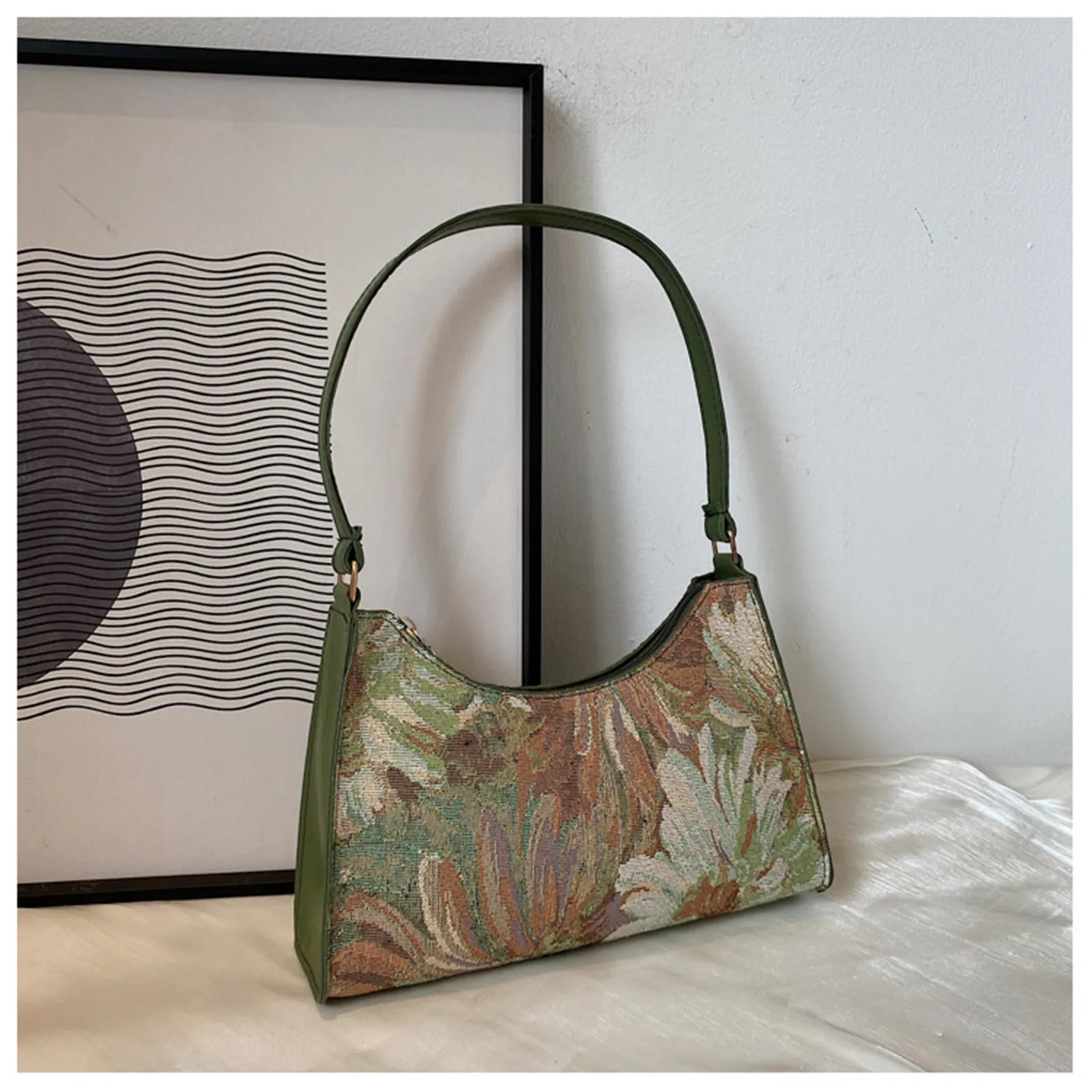 Women's Underarm Bags Cute Simple Handbags Trendy New Female Shoulder Bag Platonelstore