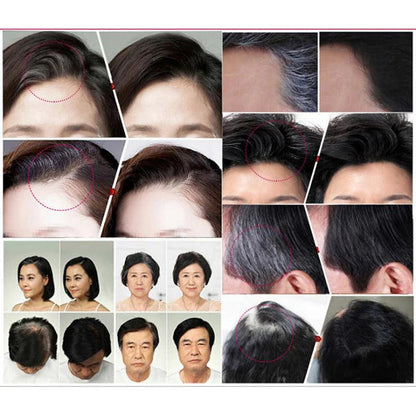 One-Time Hair dye Instant Gray Root Coverage Hair Color Modify Cream Stick Temporary Cover Up White Hair Colour Dye 3.8g Platonel