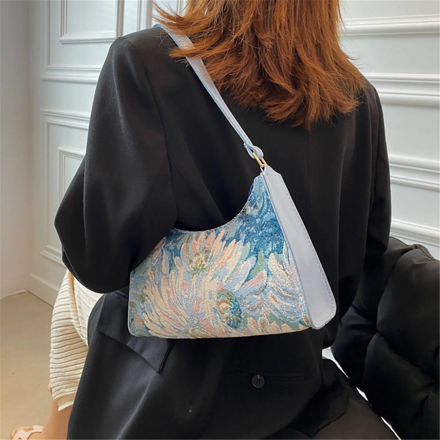 Women's Underarm Bags Cute Simple Handbags Trendy New Female Shoulder Bag Platonelstore