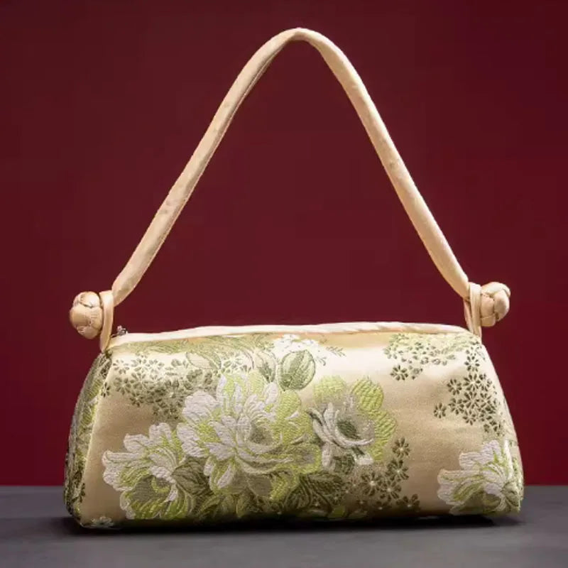 New Silk Embroidered Women Bag 2024 Fashion Matching Bride Women Handbag Clutch Bag Platonelstore