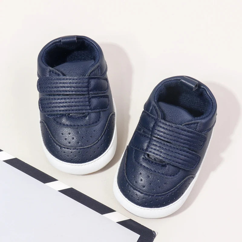 Spring and Autumn Baby Girls and Boys Casual Shoes Fashion Design Three Colors TPR Sole Anti Slip Newborn Toddler Shoes BSK4194 Platonelstore