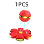 Dog Toys Flying Disc Ball Interactive Outdoor Exercise Training Game Magic Deformation Flat Throw Disc Bouncy Ball Pet Supplies Platonel