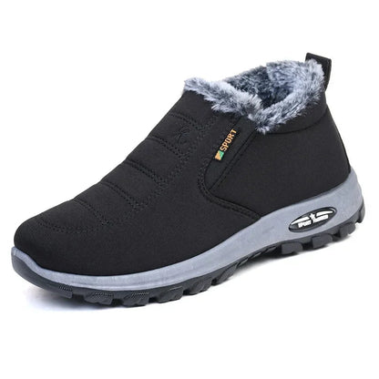 Winter Snow Boots Men Casual Slip on Ankle Boots Warm Fur Comfortable Sneakers Non-slip Botas Men Shoes Zapatos Hombre2024 Platonelstore