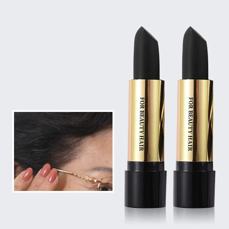 Black Brown One-Time Hair Dye Pen Instant Gray Root Coverage Instant Hair Color Cream Stick Fast Temporary Cover Up White Hair Platonel