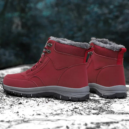 Men's Shoes Snow Boots Women's Platform Plus Size Sneakers Fashion Waterproof Casual Shoes Winter Fur Warm Ankle Boots Big Size Platonelstore