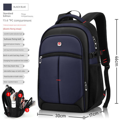 New Arrival Backpack Men Backpack Fashion Trendy High School Junior High School Student Schoolbag Female Large Capacity Travel Laptop Bag Platonelstore