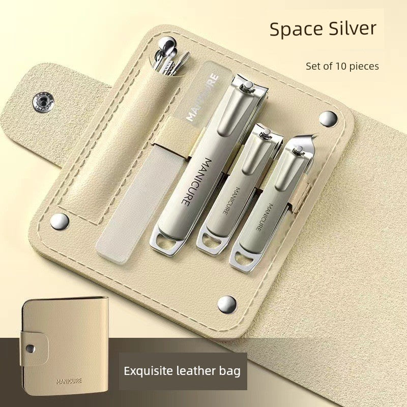 Anti-Splash Nail Clippers Suit For Home High-End Nail Scissors Female Men Nail Clippers Special Tools for Earpick Platonelstore
