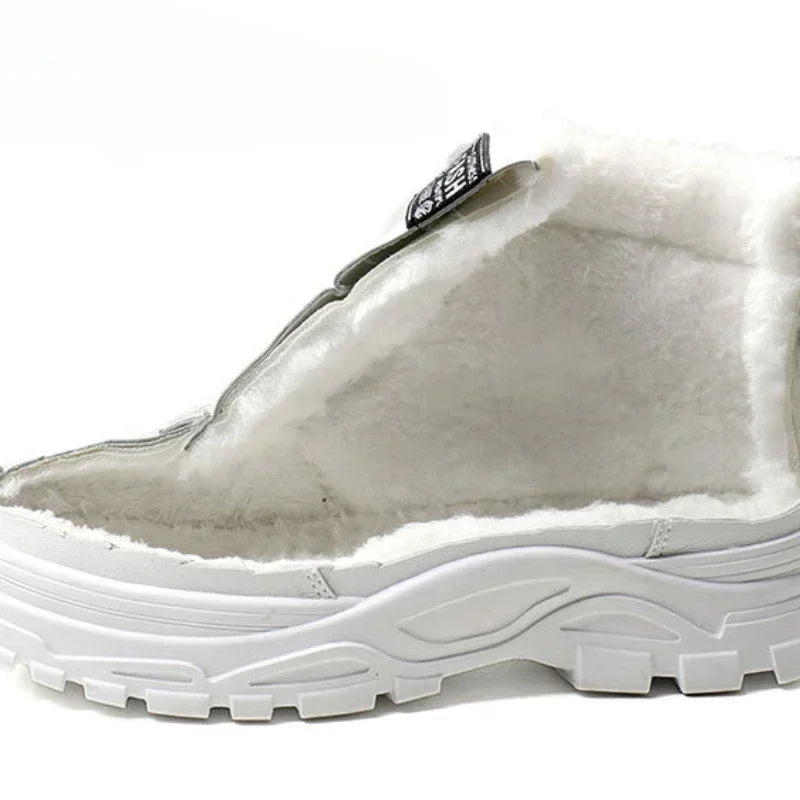 Winter Snow Boots for Women Casual High-top Shoes Warm Womens Sneakers Platform Ankle Boots Plus Size 45 Zapatillas De Mujer New Platonelstore