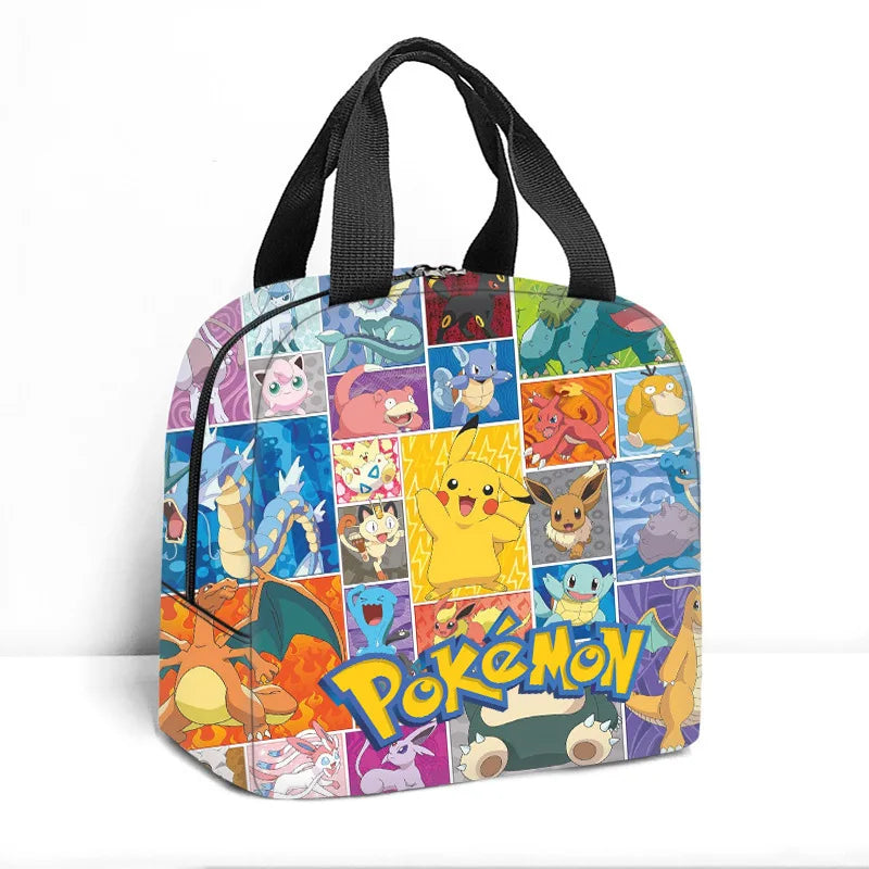 Pokemon Pikachu Pikachu Pencil Case Pencil Case Primary and Secondary School Students Cartoon Pokemon Cartoon School Bag Mochila Platonelstore
