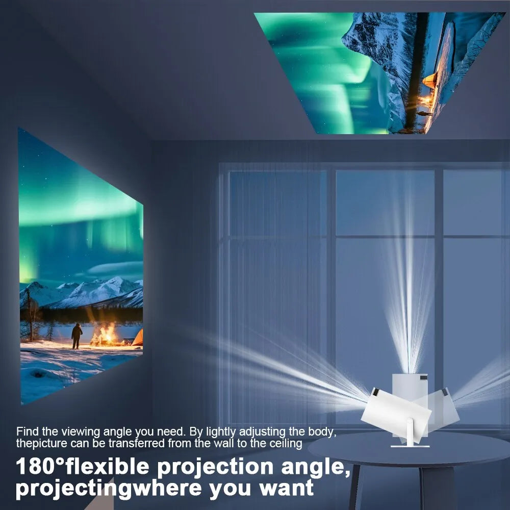 Magcubic Projector Hy300 4K Android 11 Dual Wifi6 200 ANSI Allwinner H713 BT5.0 1080P 1280*720P Home Cinema Outdoor Projetor Platonel