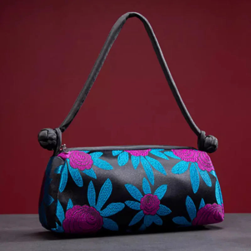 New Silk Embroidered Women Bag 2024 Fashion Matching Bride Women Handbag Clutch Bag Platonelstore