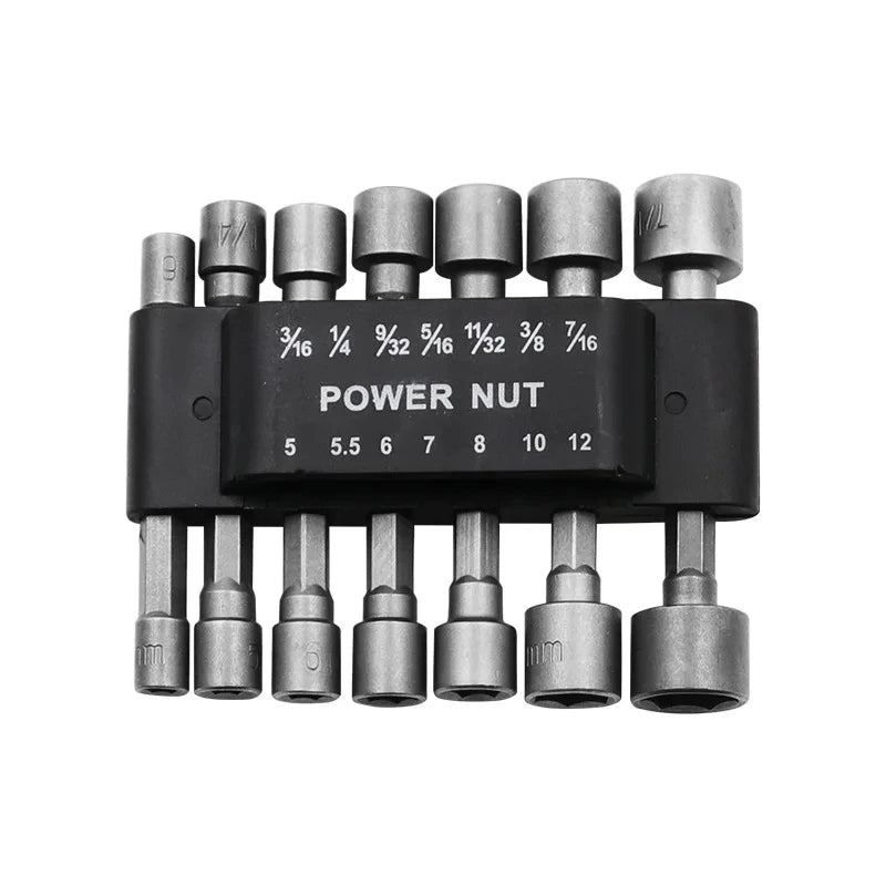 Powerful Socket Inner Hexagonal Wrench Hexagonal Handle Screwdriver Socket Extension Rod Pneumatic Screwdriver Insert Tool Set Platonelstore