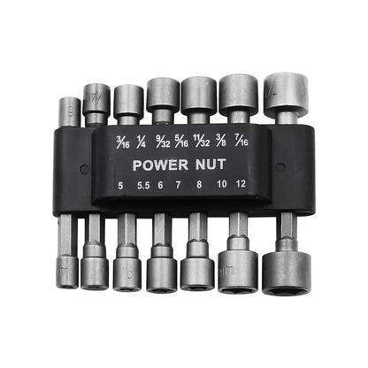 Powerful Socket Inner Hexagonal Wrench Hexagonal Handle Screwdriver Socket Extension Rod Pneumatic Screwdriver Insert Tool Set Platonelstore