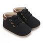 Newborn Baby Shoes Classic Leather Soft Soles Non Slip Toddler Walking Shoes for Boys and Girls 0-18M First Step Walking Shoes Platonelstore