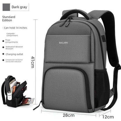 New Arrival Backpack Men Backpack Fashion Trendy High School Junior High School Student Schoolbag Female Large Capacity Travel Laptop Bag Platonelstore