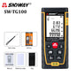 SNDWAY Laser Distance Meter 100M 80M 60M 40M Rangefinder Laser Tape Measure Trena Digital Range Finder Ruler Roulette Platonel