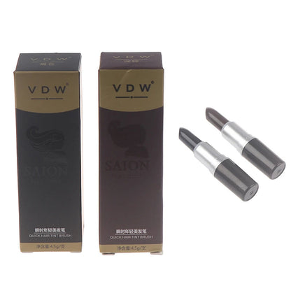 One-Time Hair dye Instant Gray Root Coverage Hair Color Modify Cream Stick Temporary Cover Up White Hair Colour Dye 3.8g Platonel
