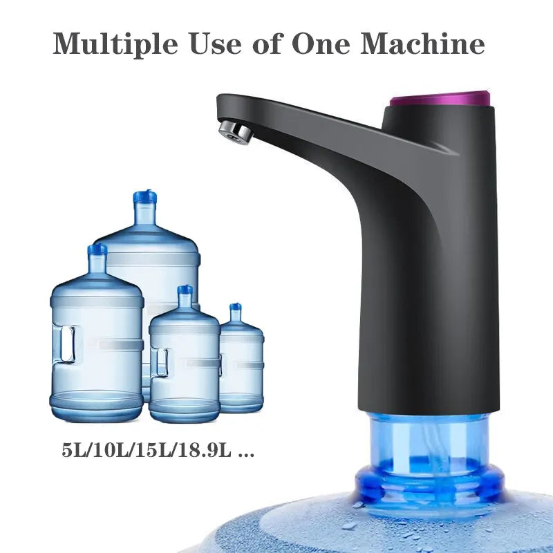 Electric Barreled Water Pump Intelligent wireless Pressurized Purified Water Automatic Water Dispenser Simple Barrel Type Pumpin Platonel