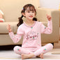Spring Autumn Girls Cotton Pajamas Baby Full Sleeve Soft Sleepwear Children Winter Underwear Sets Kids Cartoon Pijamas Boys Pjs Platonelstore