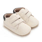 Newborn Baby Shoes Classic Leather Soft Soles Non Slip Toddler Walking Shoes for Boys and Girls 0-18M First Step Walking Shoes Platonelstore