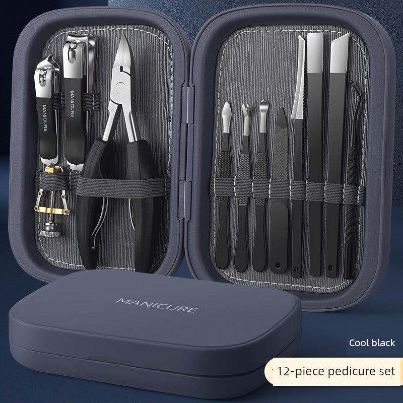 Anti-Splash Nail Clippers Suit For Home High-End Nail Scissors Female Men Nail Clippers Special Tools for Earpick Platonelstore