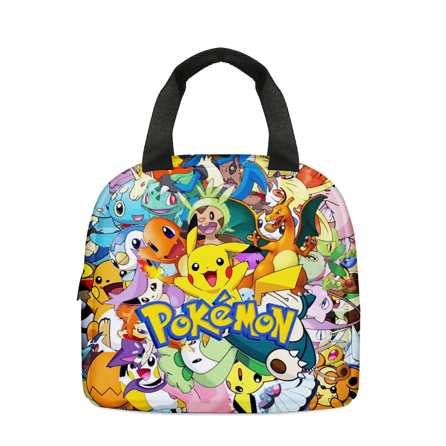 Pokemon Pikachu Pikachu Pencil Case Pencil Case Primary and Secondary School Students Cartoon Pokemon Cartoon School Bag Mochila Platonelstore