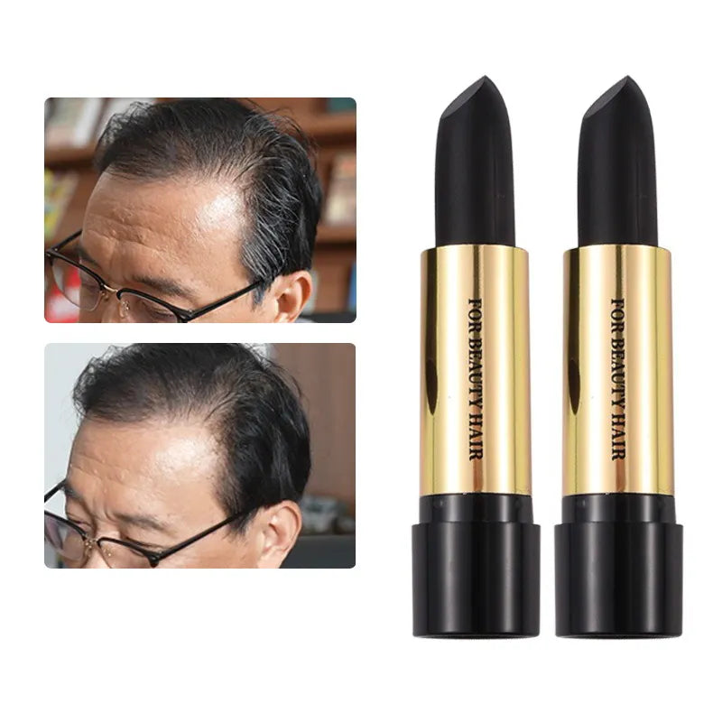 Black Brown One-Time Hair Dye Pen Instant Gray Root Coverage Instant Hair Color Cream Stick Fast Temporary Cover Up White Hair Platonel