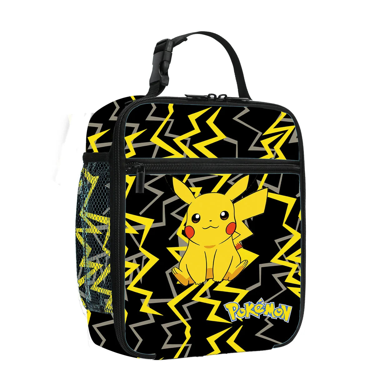 Pokemon Pikachu Pikachu Pencil Case Pencil Case Primary and Secondary School Students Cartoon Pokemon Cartoon School Bag Mochila Platonelstore