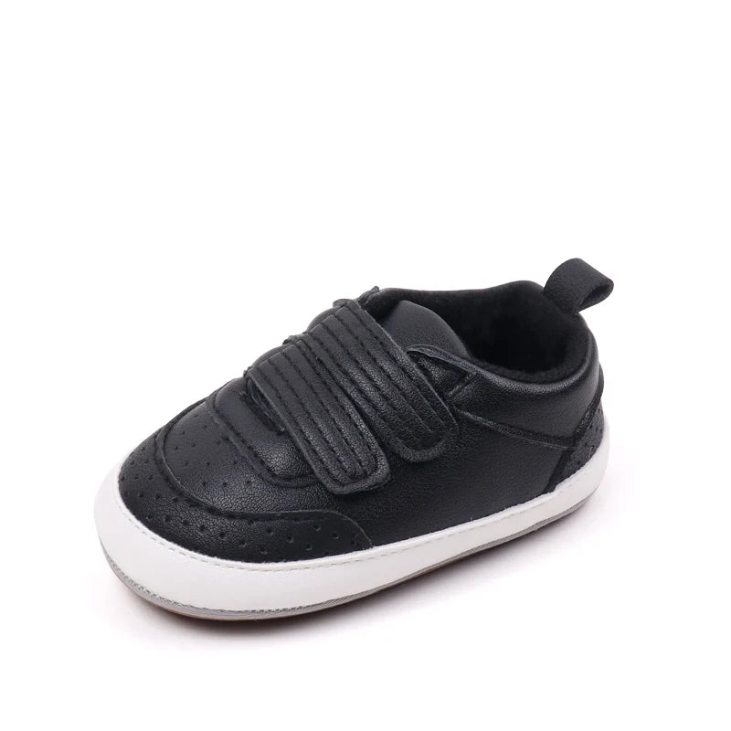 Spring and Autumn Baby Girls and Boys Casual Shoes Fashion Design Three Colors TPR Sole Anti Slip Newborn Toddler Shoes BSK4194 Platonelstore