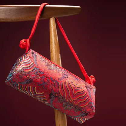 New Silk Embroidered Women Bag 2024 Fashion Matching Bride Women Handbag Clutch Bag Platonelstore