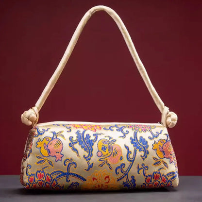 New Silk Embroidered Women Bag 2024 Fashion Matching Bride Women Handbag Clutch Bag Platonelstore