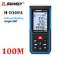 SNDWAY Laser Distance Meter 100M 80M 60M 40M Rangefinder Laser Tape Measure Trena Digital Range Finder Ruler Roulette Platonel