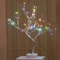 Fairy Light Spirit Tree Lamp Sparkly Tree Lamp Battery/USB Operated LED Mini Tree Warm Light Pearl Starry Night Light Platonel