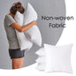 Home Hotel Pillow Inner Filling Cotton-padded White Headboard Cushion Core Non-woven With Woolen Cloth 35x35/40x40/50x50cm Platonelstore