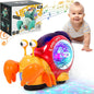 Crawling Crab Baby Toys with Music LED Light Up Interactive Musical Toys for Baby Dancing Crawling Toys Moving Toddler Toys 0 12 Platonel