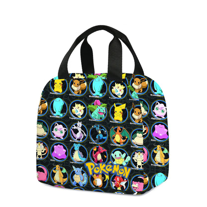 Pokemon Pikachu Pikachu Pencil Case Pencil Case Primary and Secondary School Students Cartoon Pokemon Cartoon School Bag Mochila Platonelstore