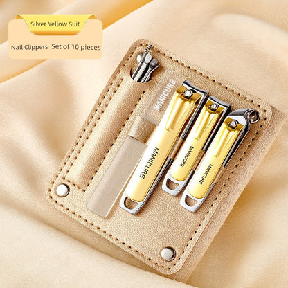 Anti-Splash Nail Clippers Suit For Home High-End Nail Scissors Female Men Nail Clippers Special Tools for Earpick Platonelstore