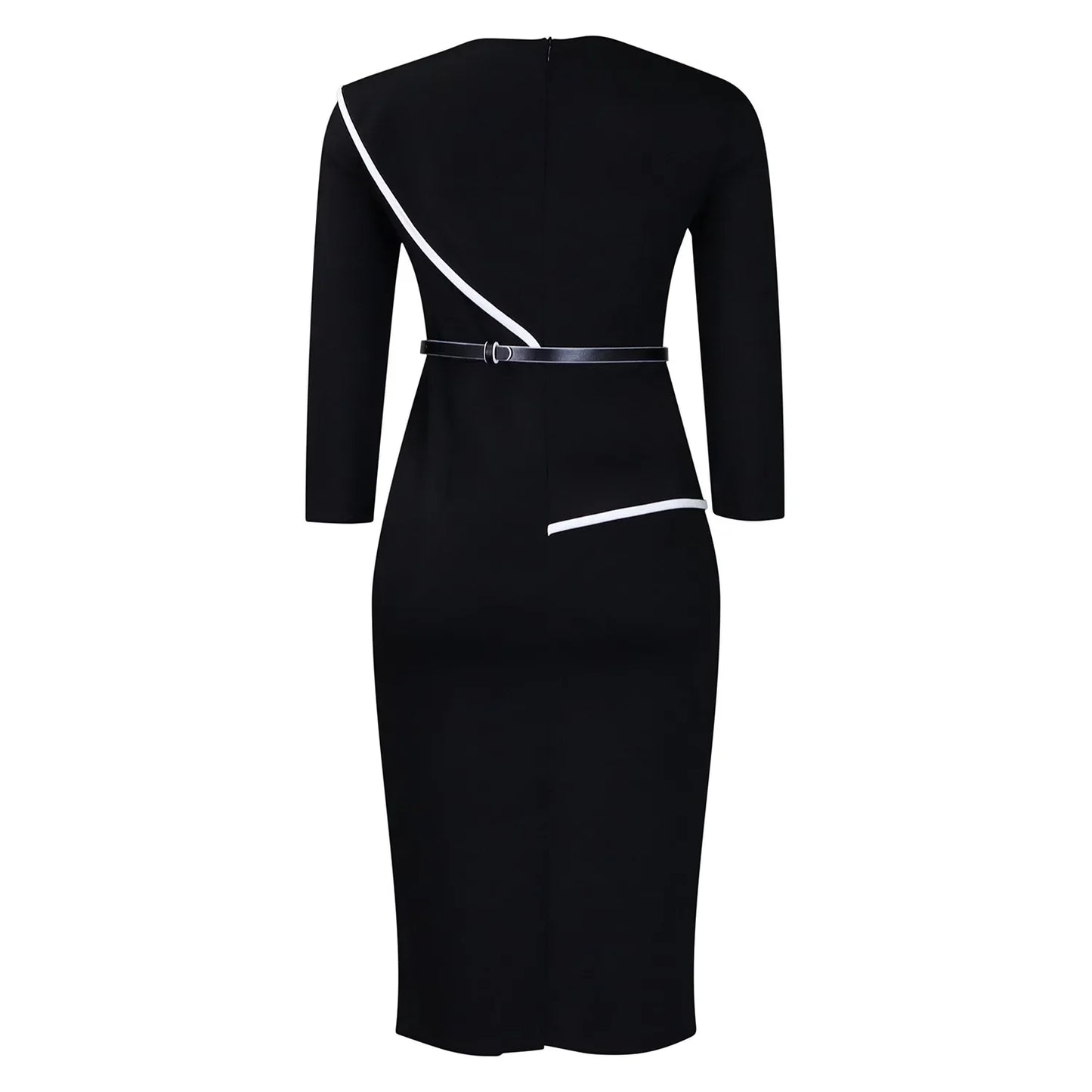 Elegant African Printed Wraparound Pencil Dress Women's Fashion Spring New Style D551 OL Skirt Bodycon Dress Elegant Manner Platonelstore