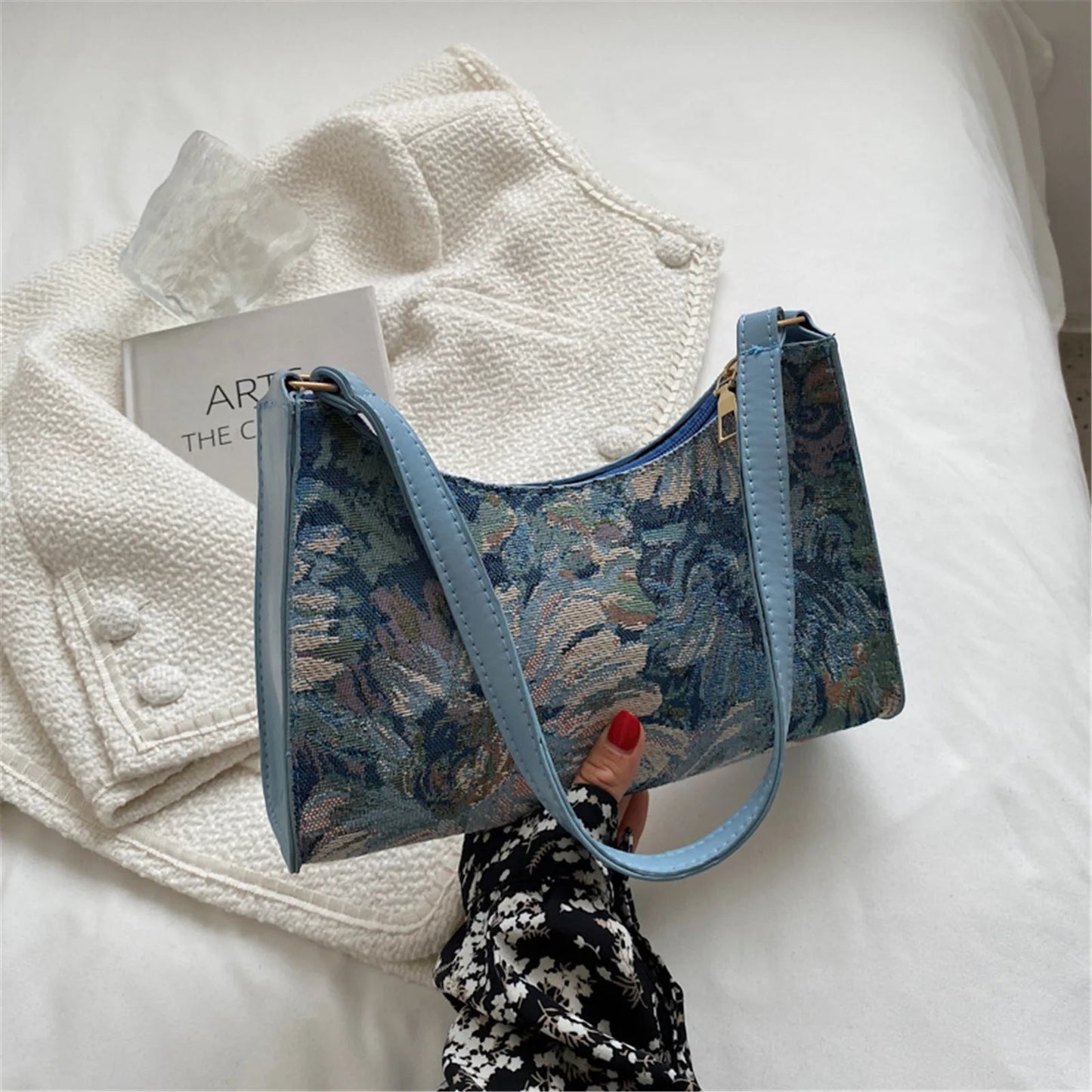Women's Underarm Bags Cute Simple Handbags Trendy New Female Shoulder Bag Platonelstore