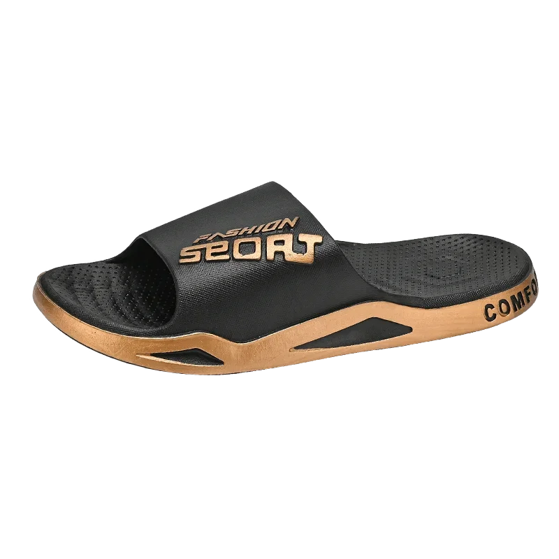 Slides Shoes for Men 2024 Comfortable Men's Sandal Living Room Slippers Walk Around Home Brand Slippers Luxury Summer Shoes Sale Platonelstore