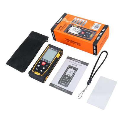 SNDWAY Laser Distance Meter 100M 80M 60M 40M Rangefinder Laser Tape Measure Trena Digital Range Finder Ruler Roulette Platonel