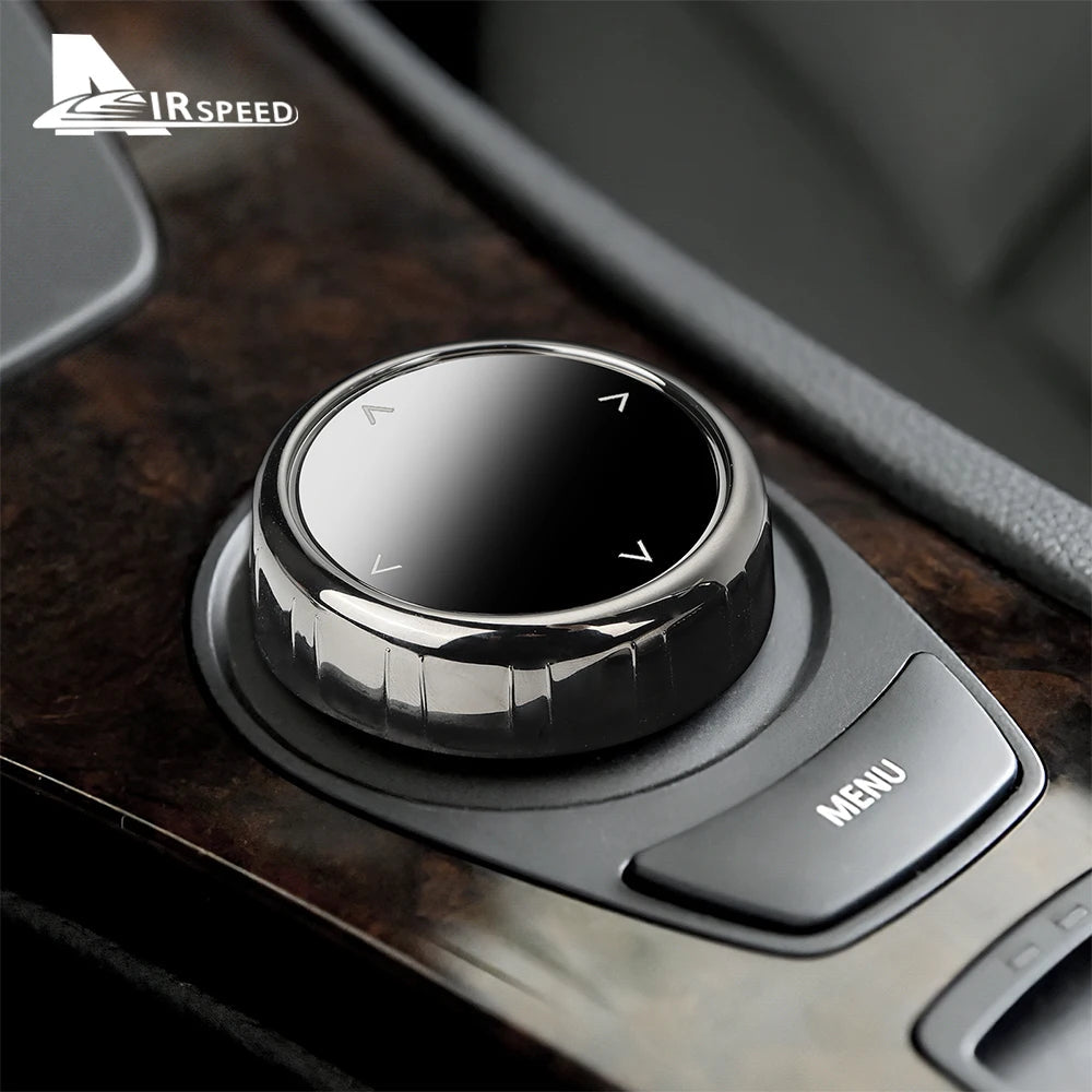 AIRSPEED for BMW E90 E91 E92 E93 E70 E71 E82 E81 E87 IDrive Multimedia Button Knob Cover Central Accessories E Chassis Crystal Platonelstore