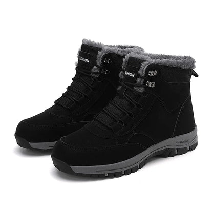 Men's Shoes Snow Boots Women's Platform Plus Size Sneakers Fashion Waterproof Casual Shoes Winter Fur Warm Ankle Boots Big Size Platonelstore
