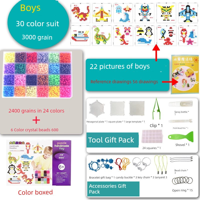 DIY Pinpindoudou Puzzle Diamond Painting Boy Magic Magic Platonelstore