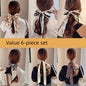 Girls' Vintage Bow Thin Narrow Polka Dot Winter Hair Band Platonelstore
