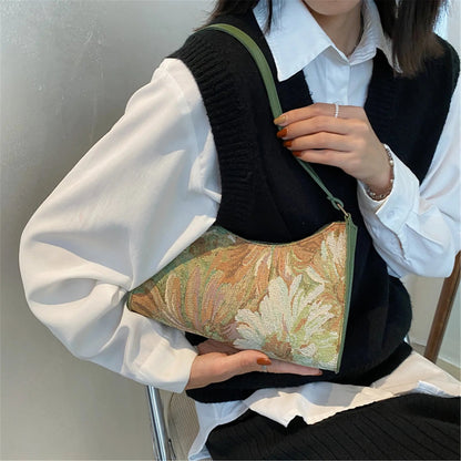 Women's Underarm Bags Cute Simple Handbags Trendy New Female Shoulder Bag Platonelstore