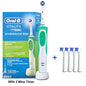 Electric Toothbrush 2D Rotary Vibration Clean Charging Tooth Brush Cross Action Bristle Oral Care 4 Gift Brush Heads Free Platonel